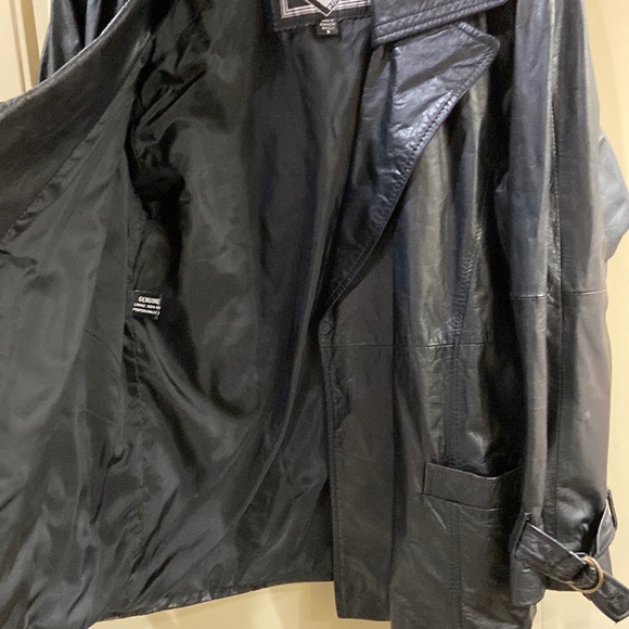 Leather Wrap Style Jacket by Body Exteriors Brand. - Picture 7 of 16